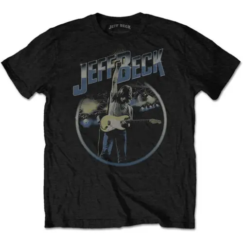 

Jeff Beck Circle Stage T-Shirt Black New