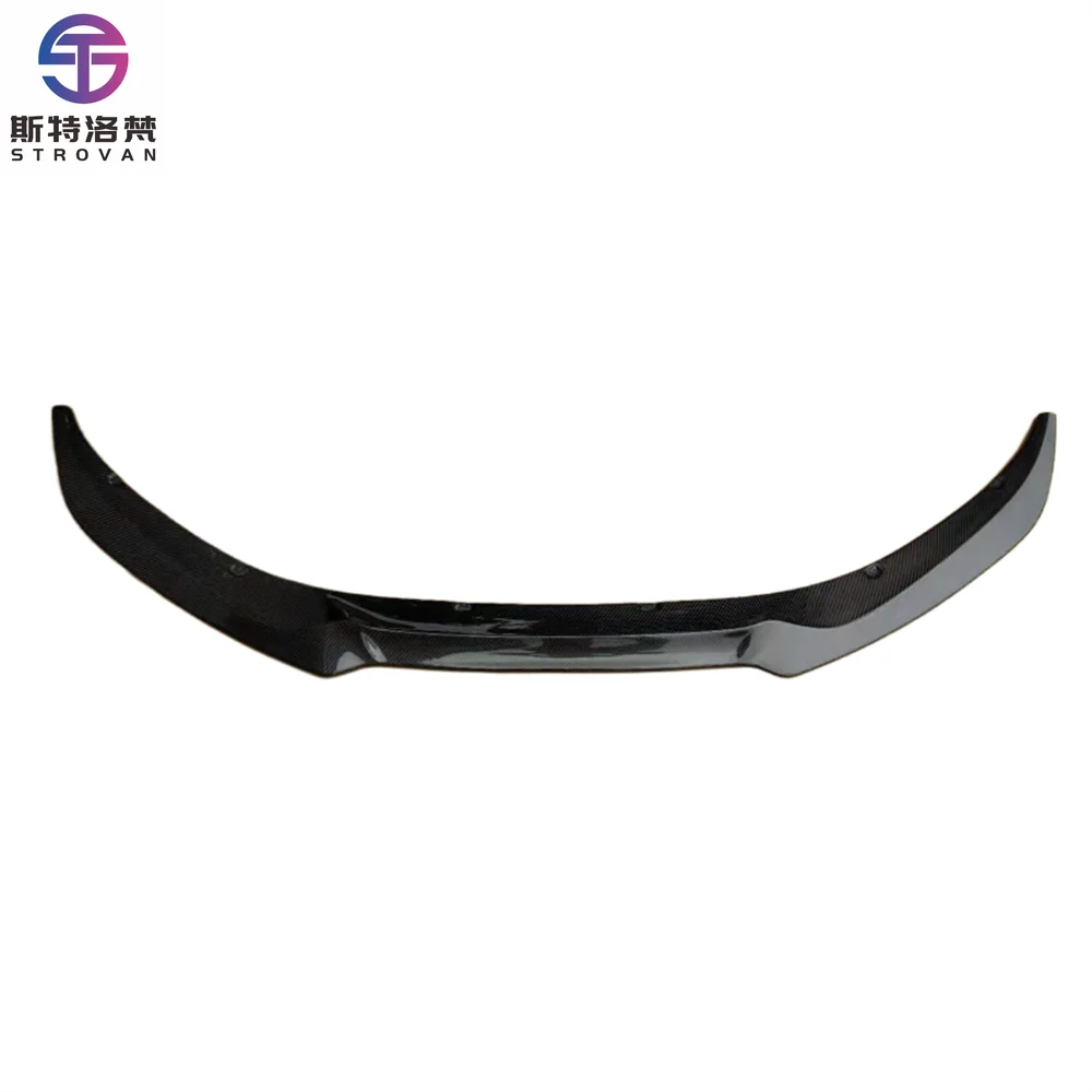 STLF High Quality A-Style Genuine Carbon Fiber Front Lip Spoiler Body Kit Used for 2015-2016 for Jaguars XFL XF