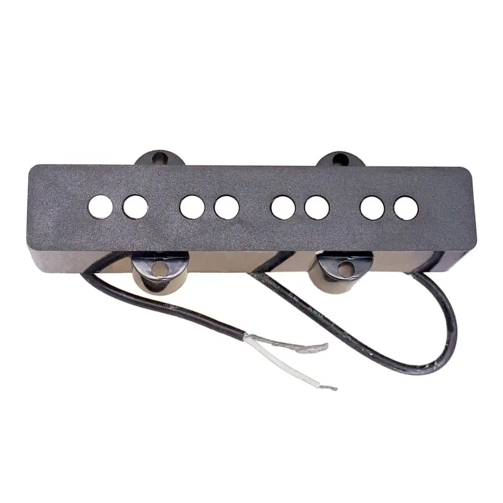 Electric Bass Pickups 2 Pieces Open Design Iron JB Jazz Style Humbucker Cover 4 String Replacement Parts for Bass Guitar view 3