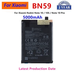 Brand New BN59 5000mAh Battery For Xiaomi  Redmi Note 10 / 10S / Note 10 Pro 10pro  Phone Replacement Batteries
