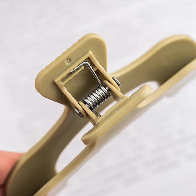 Bookclip, Student Multi functional Color Ledger Clip, Fixed Memo Clip, Organizing and Storing Test Paper Folder