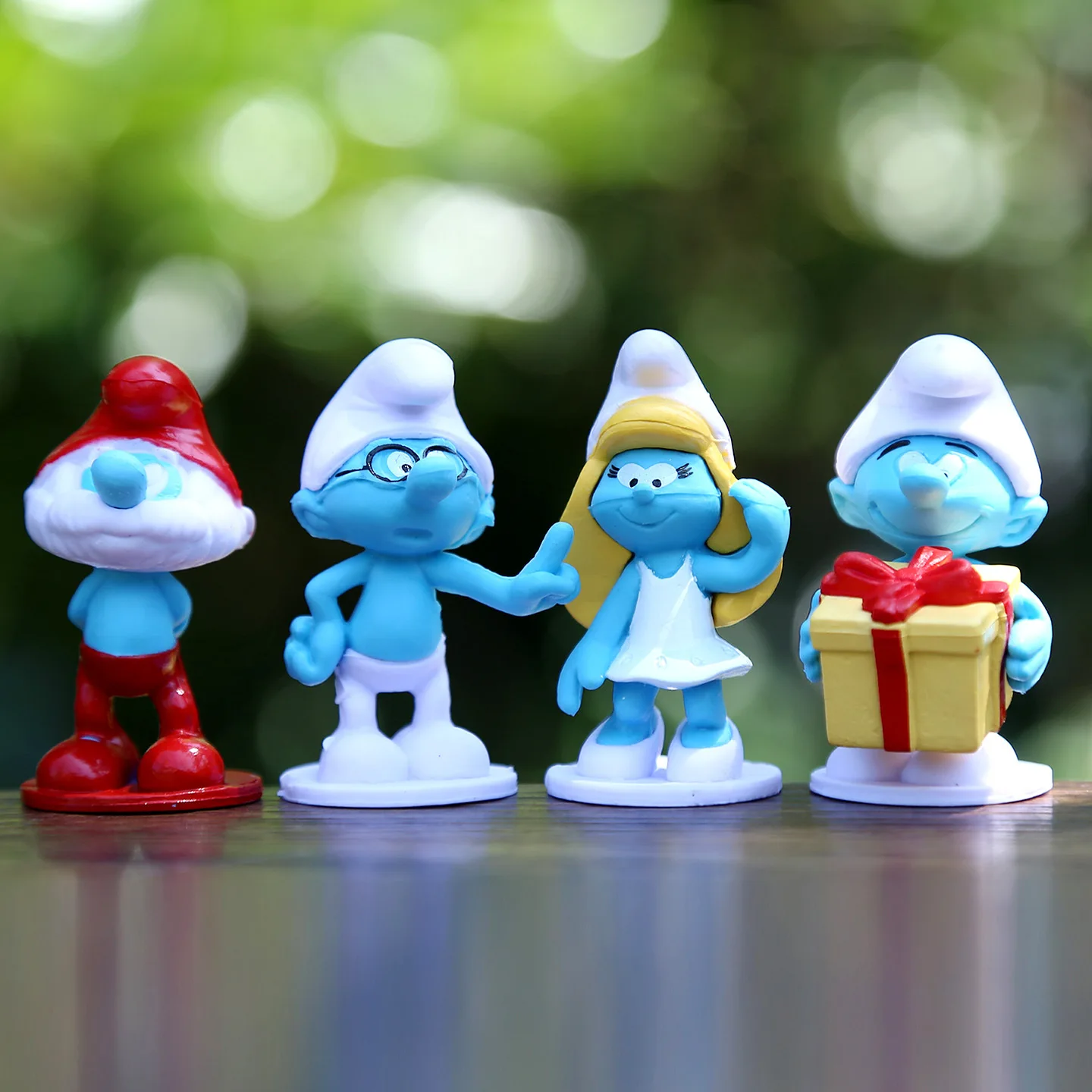 Neues Produkt, blaue Charakter-Babypuppe, kreative Desktop-Dekoration, trendige Spiel-Anime-kleine Verzierung