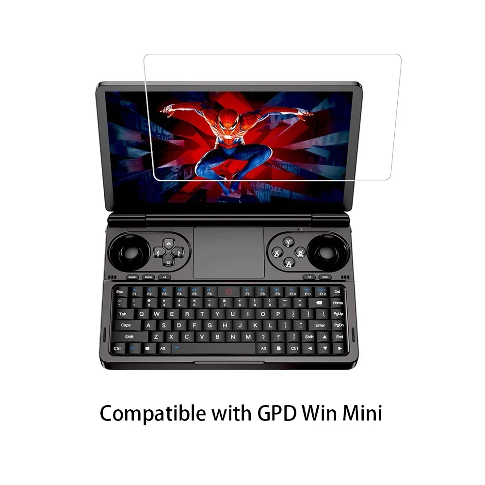 ل GPD Winmini واقي للشاشة من الزجاج المقسى فيلم وحدة تحكم صغيرة للكمبيوتر GPD Win Mini HD ملحقات أفلام الشاشة من الزجاج المقسى