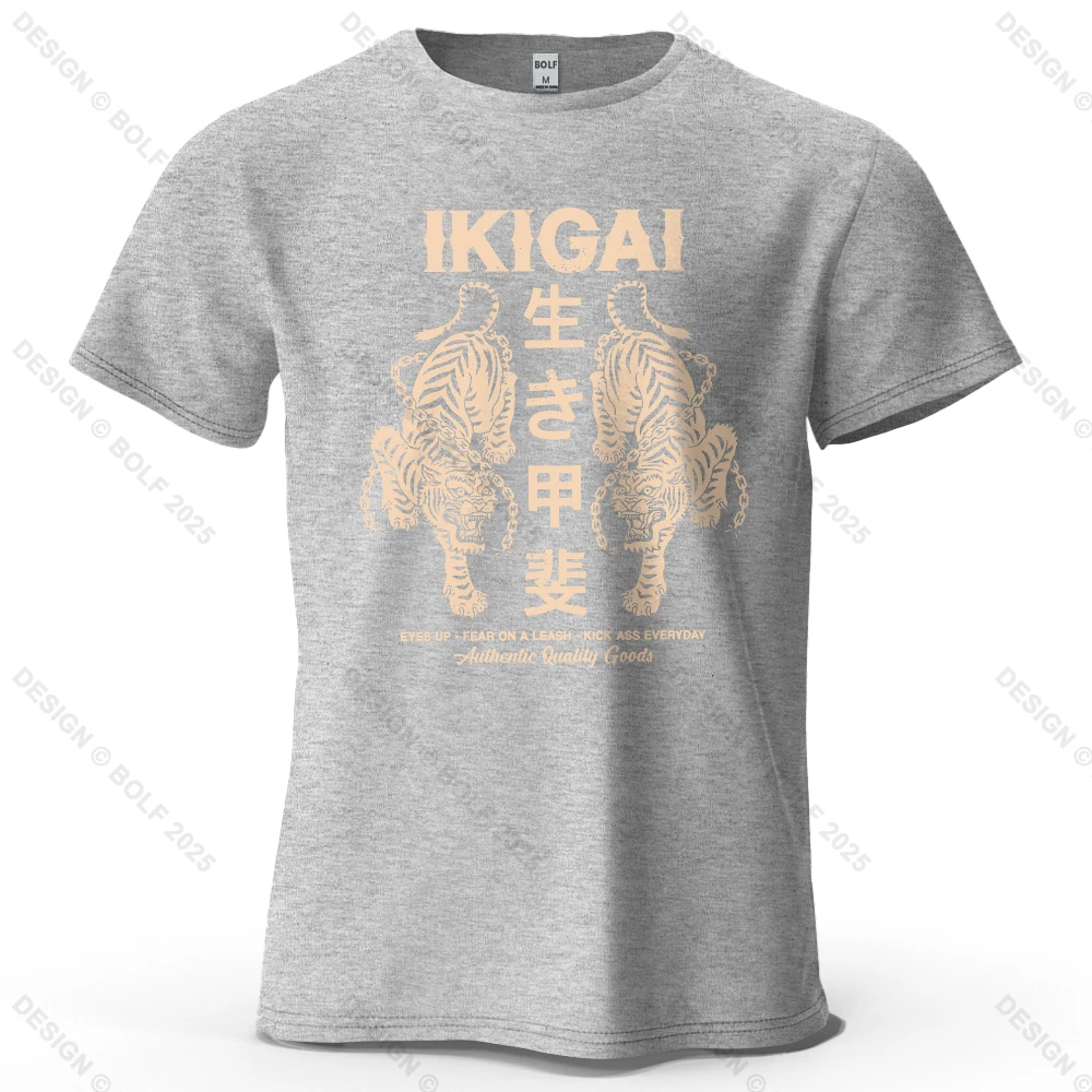 Survival Value Printed T-shirt Taming Fear Retro Pattern Casual Outing Women's Top Street Personalized Clothing
