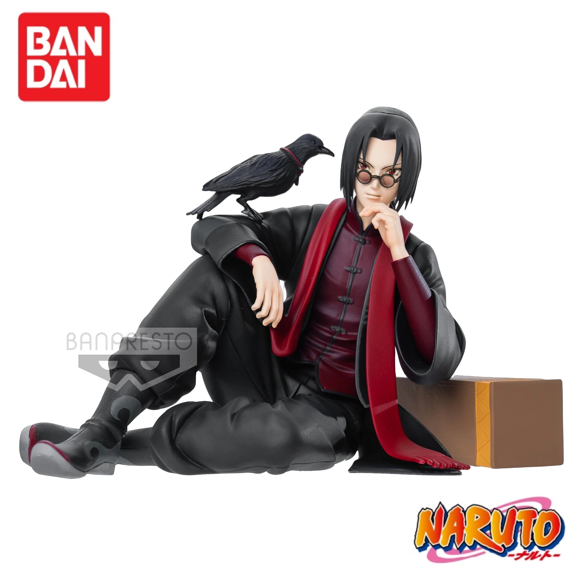 

In Stock 100% Original Bandai Naruto Shippuden Stylist Photographer Uchiha Itachi Character Collectible Model Statue Toy Gift