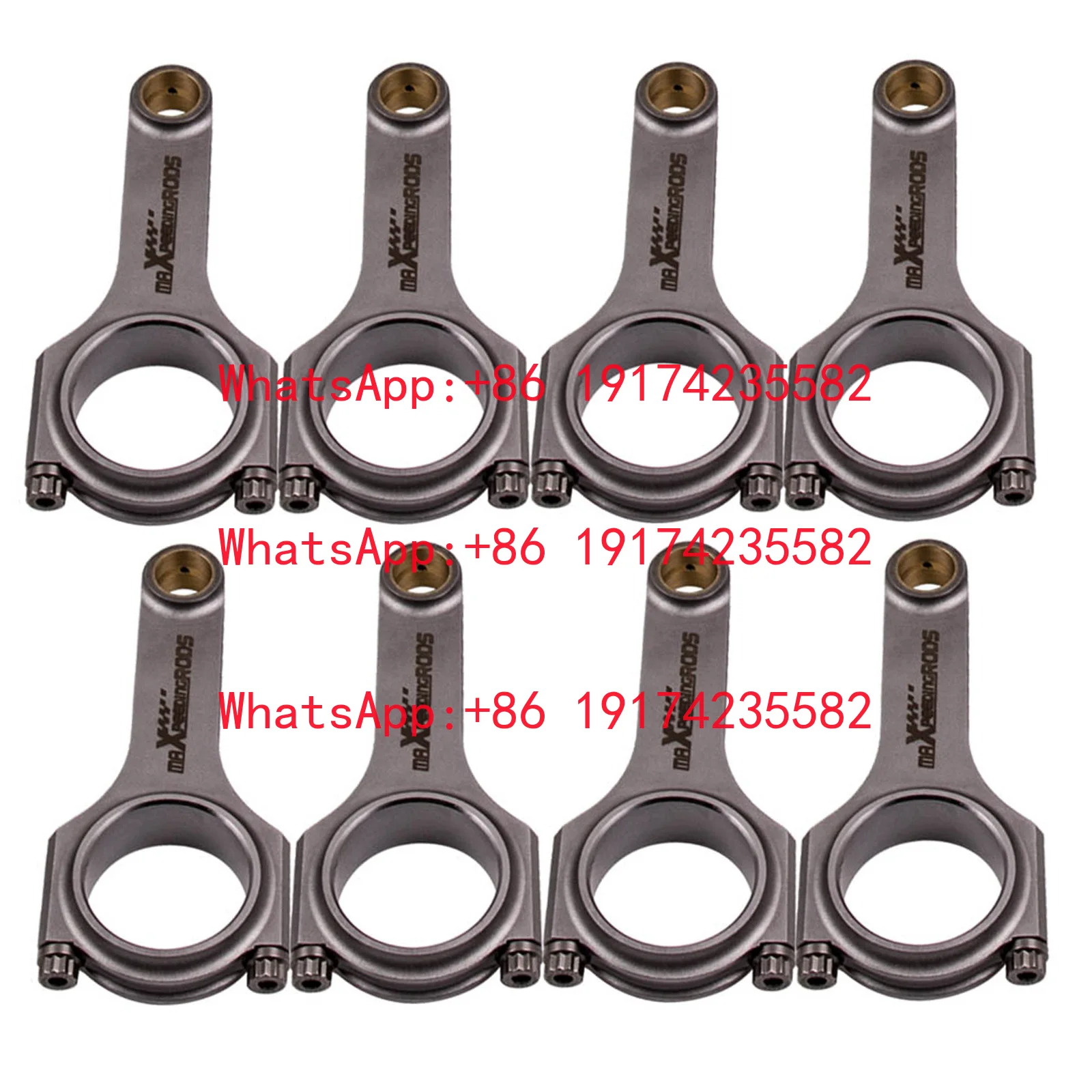 6x Connecting Rods Rod For Nissan Patrol Y61 GU Y60 GR GQ SUV TD42 Turbo Diesel
