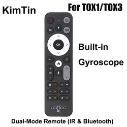 Remote Control For TOX3 Amlogic S905X4 Smart TV BOX, TOX1 Android 11 Set Top Box  BT Wireless IR contorller