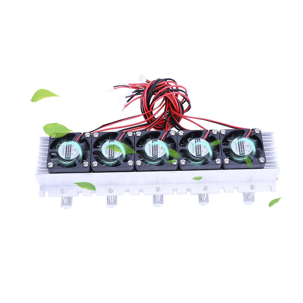 360W 30A DC 12V Semiconductor Air Conditioner Cooling System with Heatsink Thermoelectric Peltier Refrigeration Cooler DIY Kit