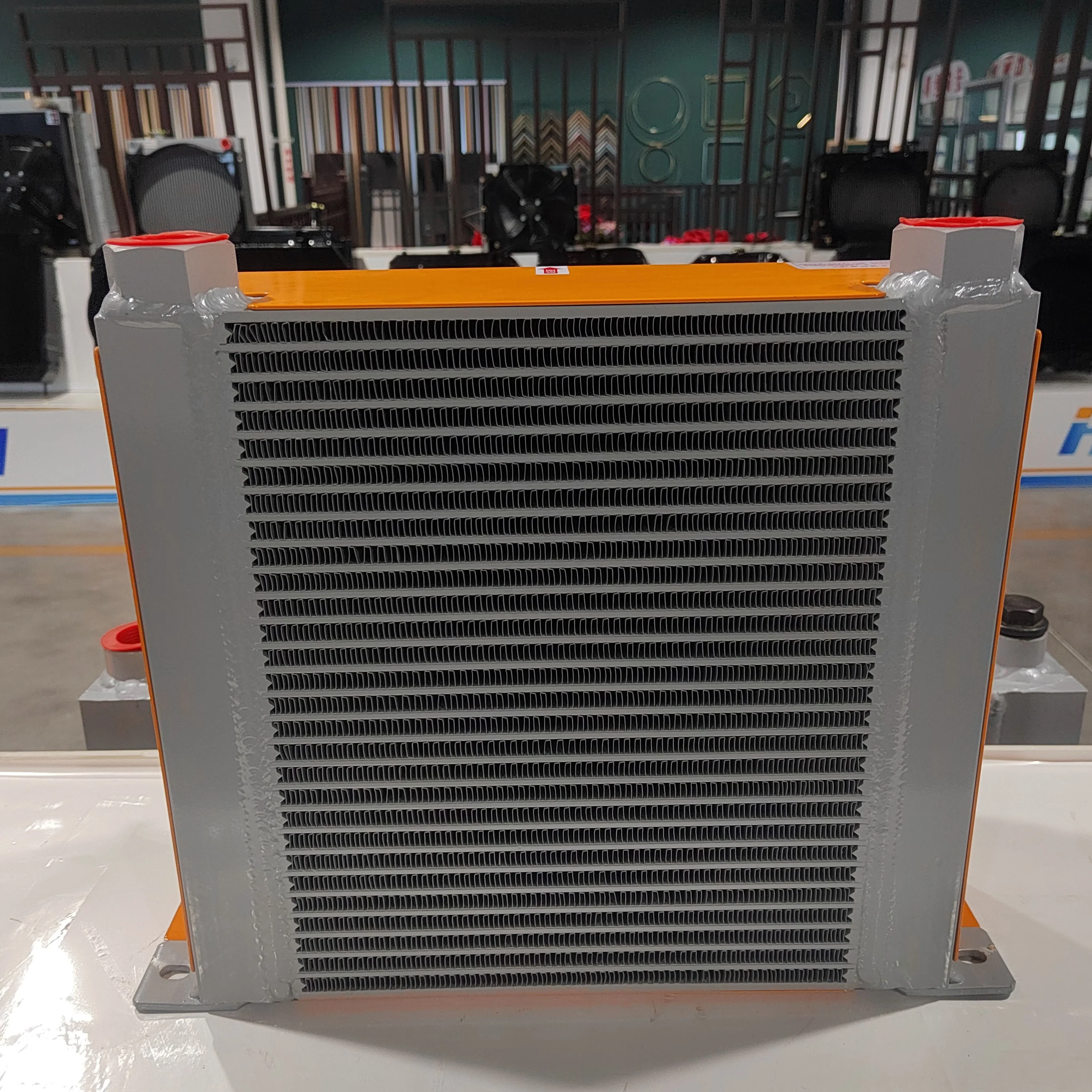 100L HYDRAULIC OIL COOLER RADIATOR HEAT EXCHANGER AH1012T 24V 12V dc RTS 7KW cooling capacity