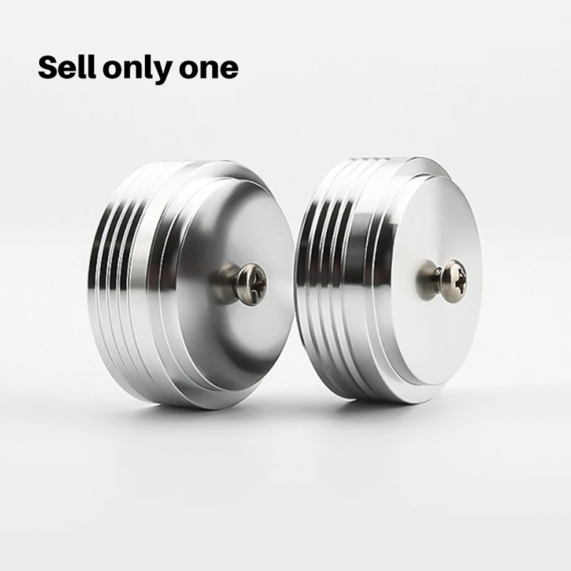 جديد قطر 39 مللي متر ارتفاع 17 مللي متر جودة عالية الألومنيوم مكبر للصوت المتكلم عزل قوس الدوار قدم امتصاص الصدمات قدم