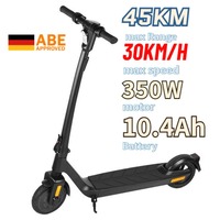 MANKEEL Electric Scooter MK090 Steed 36V/10.4AH Battery 350W Motor 30km/h Germany ABE 120kg Load 45KM Range Folding E Scooter