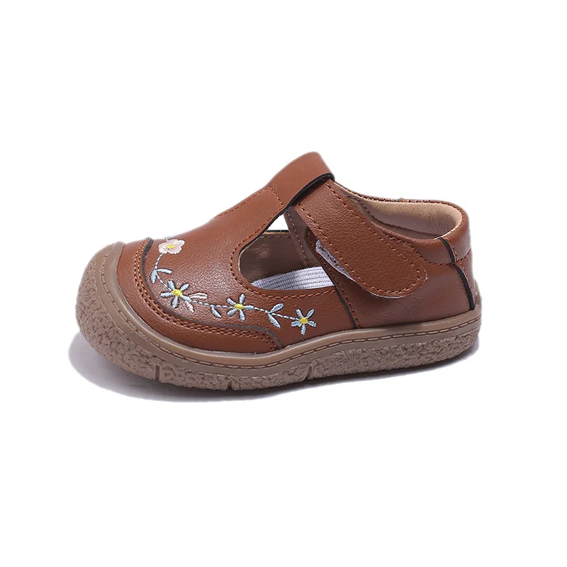 Schuhe für Mädchen Frühling und Herbst neue Baby Baotou weiche Sohle Kleinkind Schuhe atmungsaktive ausländische Luft Prinzessin Schuhe