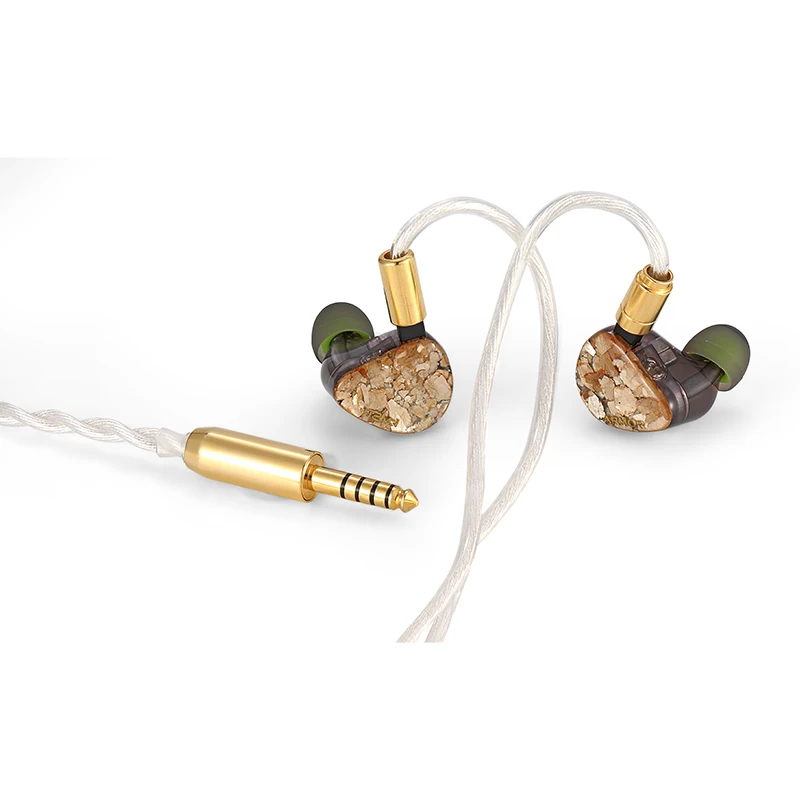 Tansio Mirai TSMR ARMOR 2 DD + 2 BA + 1 كهرباء هجين 2Pin 0.78 ملم سماعة أذن داخل الأذن IEMs مع مفاتيح ضبط