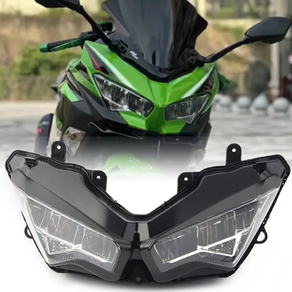 Motorcycle Headlight For Kawasaki Ninja 400 250 Versys 1000 ZX-6R 2018 2019 2020 2021 Front Light Headlamp Assembly