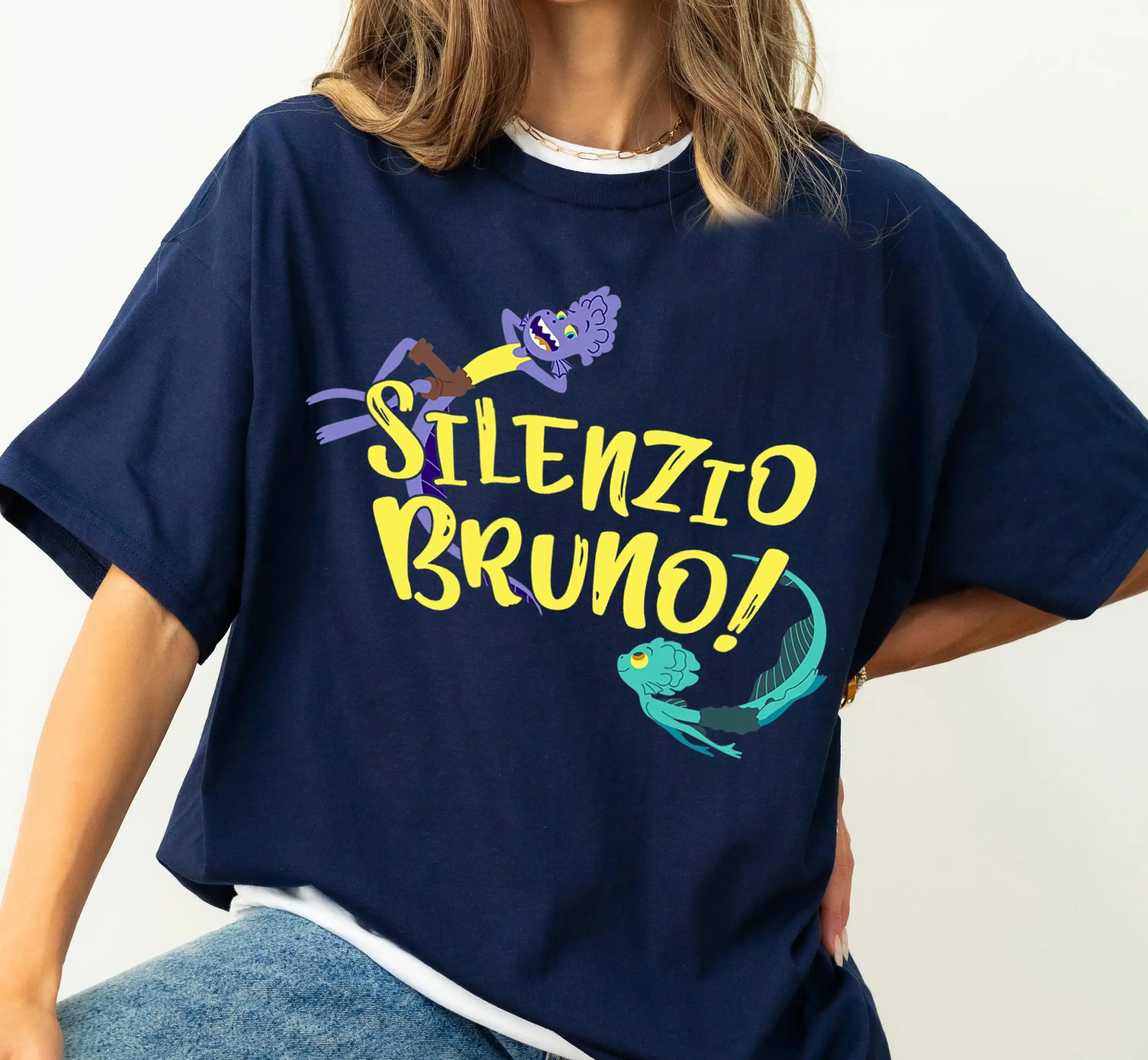 ディズニー ルカ シレンツィオ ブルーノ！ キャラクターズ スイミング Tシャツ ディズニーランド ファミリー マッチング シャツ マジック キングダム Tシャツ