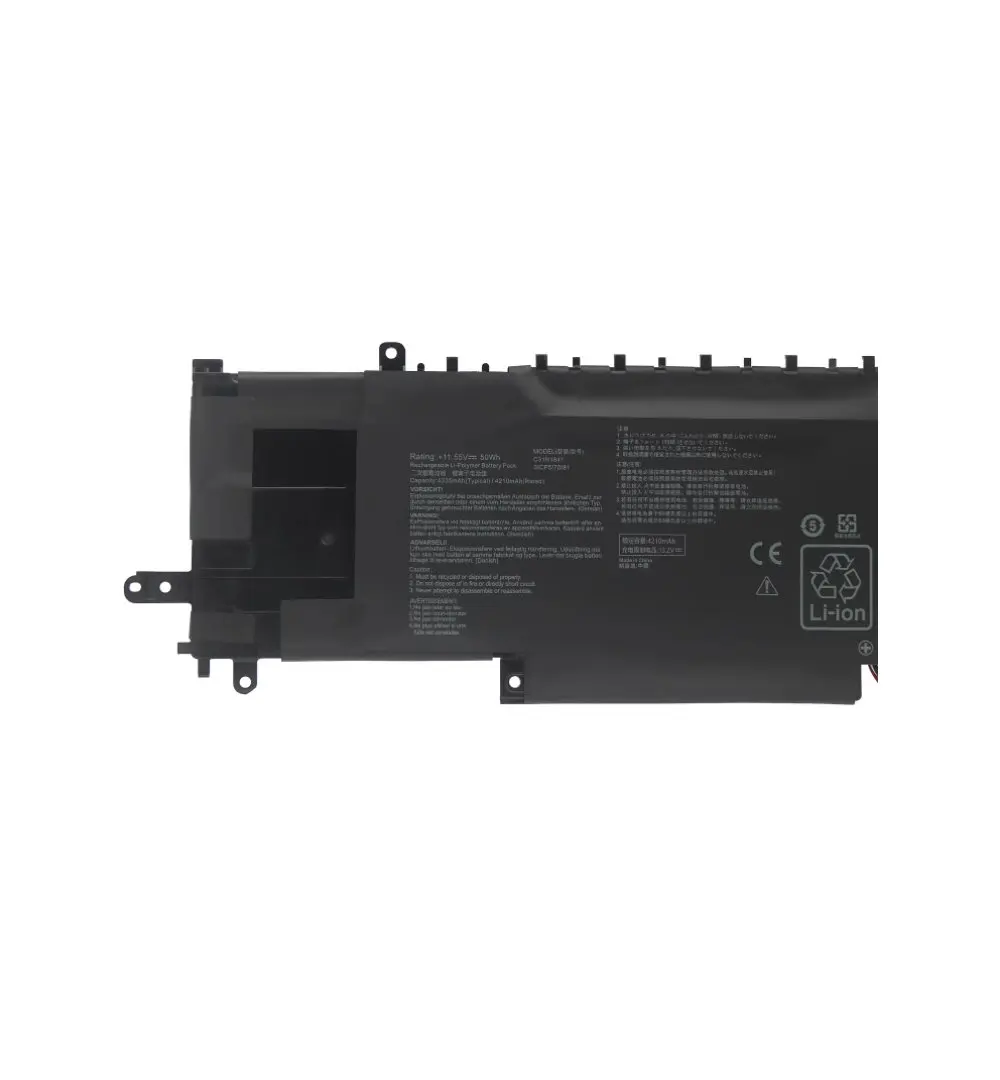 

For ASUS ZenBook UX334FL UX333FAC UX433FL UX433FLC UM433DA UM433IQ UM434DA UM434IQ 11.55V 50Wh C31N1841 Laptop Battery