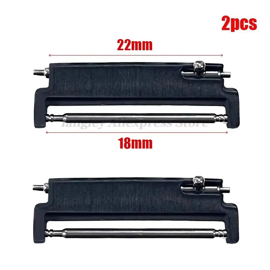 1 Paar Uhrenarmband-Adapter, 18 mm bis 20 mm, 22 mm, 20 mm bis 18/20/22 mm, 22 mm bis 22 mm, Schnellverschlussstifte, Anschlüsse, Uhrenarmband-Zubehör