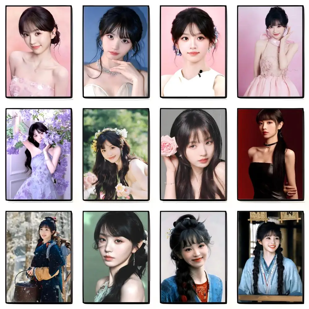 Chinese Actress Exquisite T-Tian Xiwei Poster High-definition Art Sticker Self Adhesive Waterproof Home Decoration