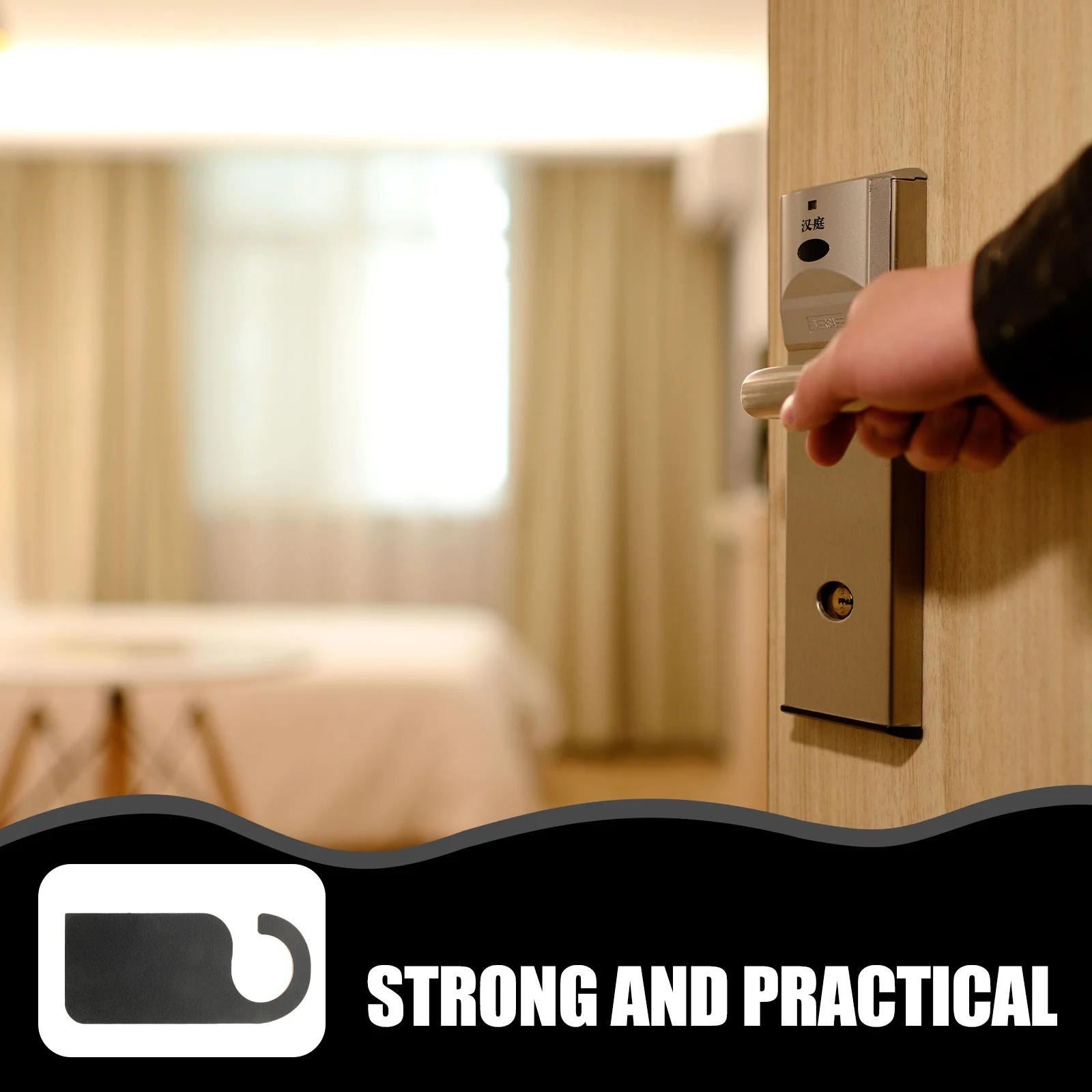 

10Pcs Wooden Door Signs Blank Hangers DIY Craft Project Door Tags for Home Office Shop Decoration Blank Wooden Tags