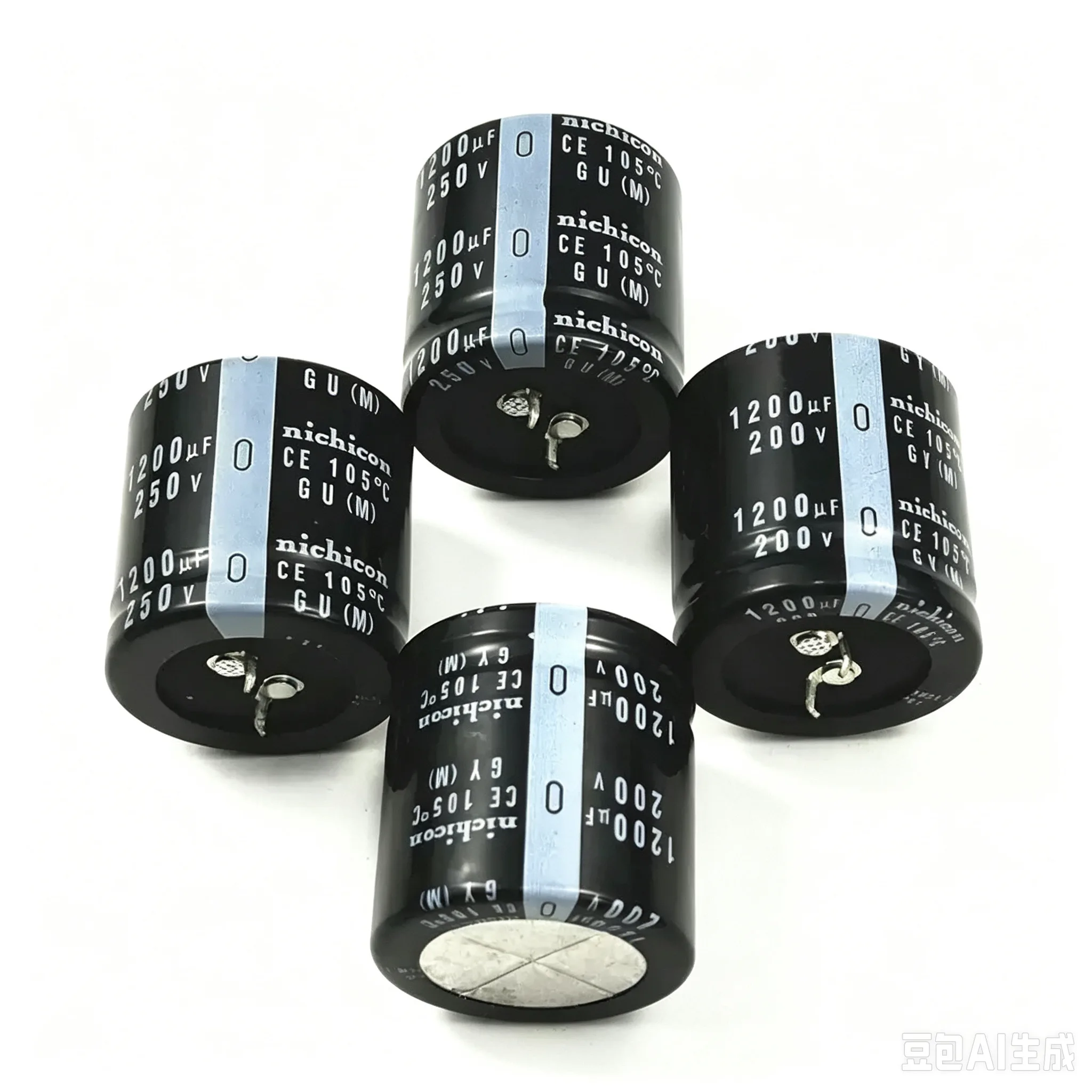 2pcs 200V 1200uF 250V new 22X50 25X50 30X30 30X35 30X40 30X50 35X30 35X35 35X45 35X50 Capacitor 250V1200uF Imported Nichicon