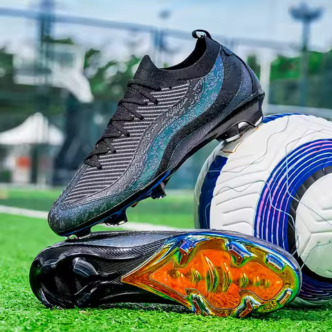 Original Men Football Boots Studded Society Comfortable Sneaker Unisex Soccer Shoes Quality TF/FG Professional Football Shoes
