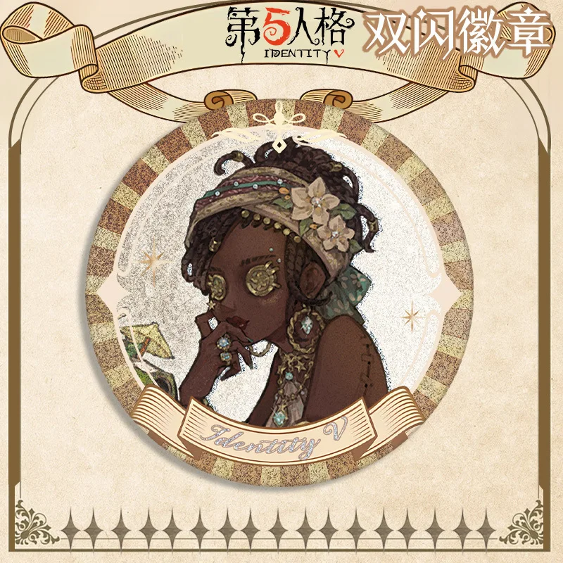 Role-playing Game Identity Ⅴ Figures Emily Dyer Big Brooch Jewelry Accessory Fan Gift Cosplay Collection Clothing Decoration