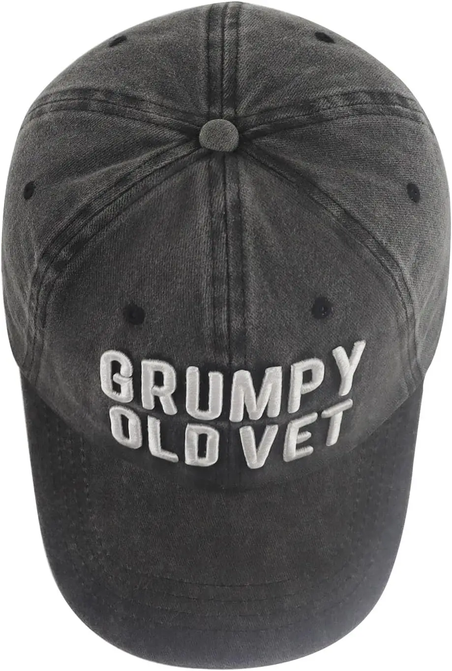 قبعة بيطرية قديمة غاضبة للرجال والنساء، قبعة بيسبول مطرزة بالقطن قابلة للتعديل