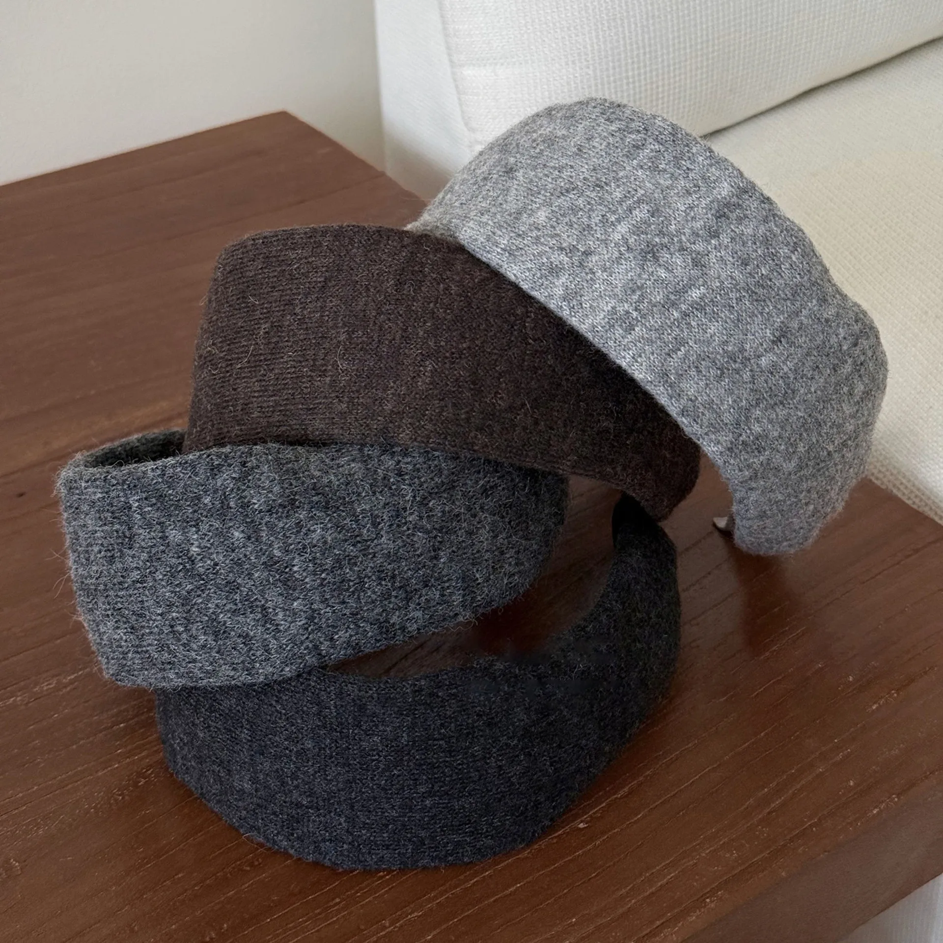 

Wools Knitted Headband Hairbands Women Girls 6CM Wide Hair Bands Bezels Hair Hoops Scrunchies Hair Accessories Fashion Winter