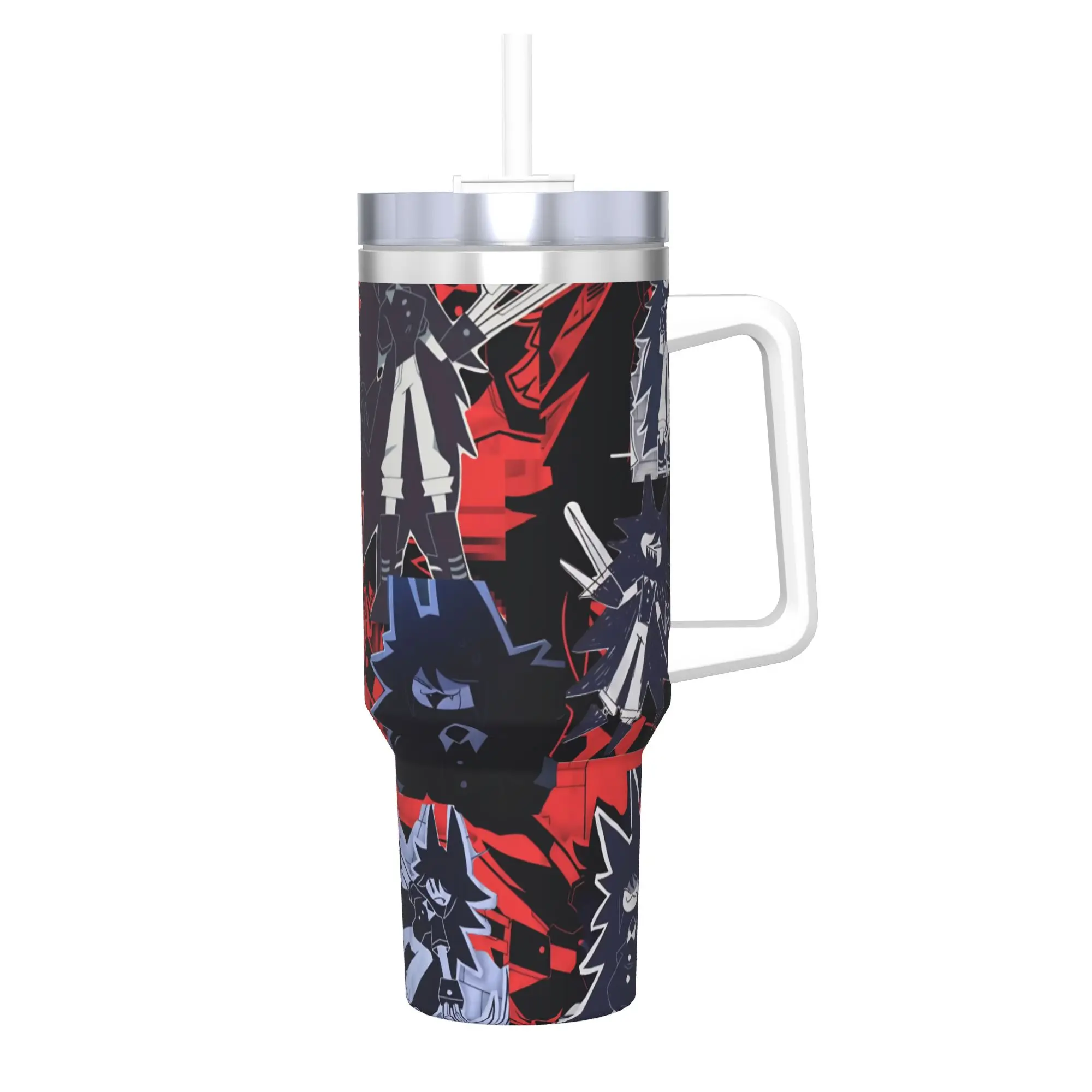 FPE Fundamental Paper Education Tumbler 40oz Stainless Steel Double Wall Vacuum Insulated  Travel Mug With Straw