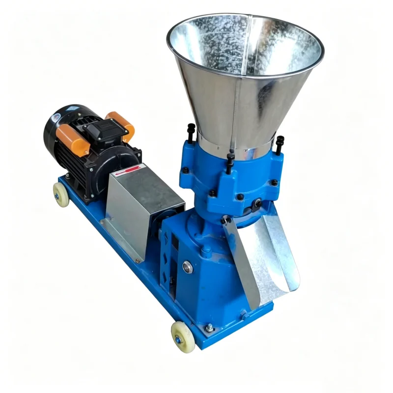 High Productivity 200-1000KG/H Mini Steel Feed Machine For Farm Use Animal Mill Livestock Feed Processing Pellet Production