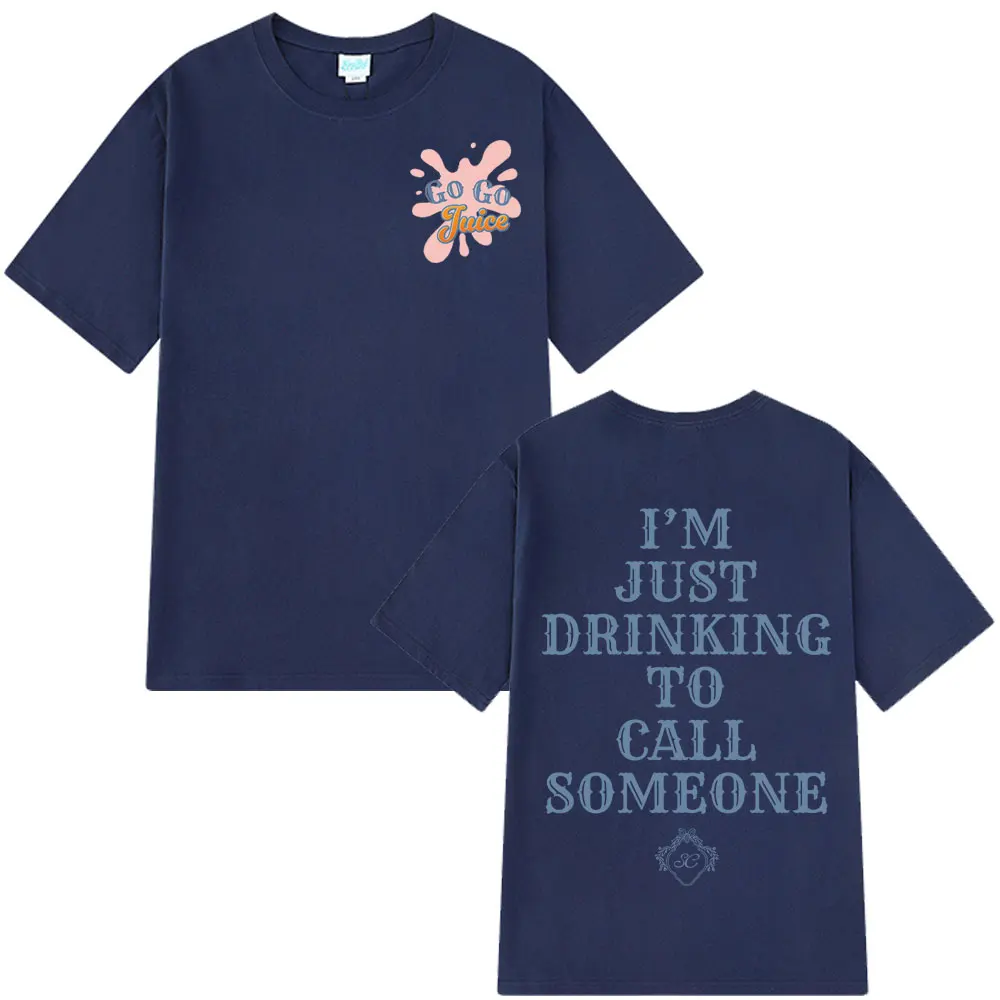 سابرينا نجار رجل أفضل صديق الذهاب عصير الجرافيك تي شيرت الرجال النساء Harajuku تي شيرت قصيرة الأكمام عادية فضفاض تي شيرت #2