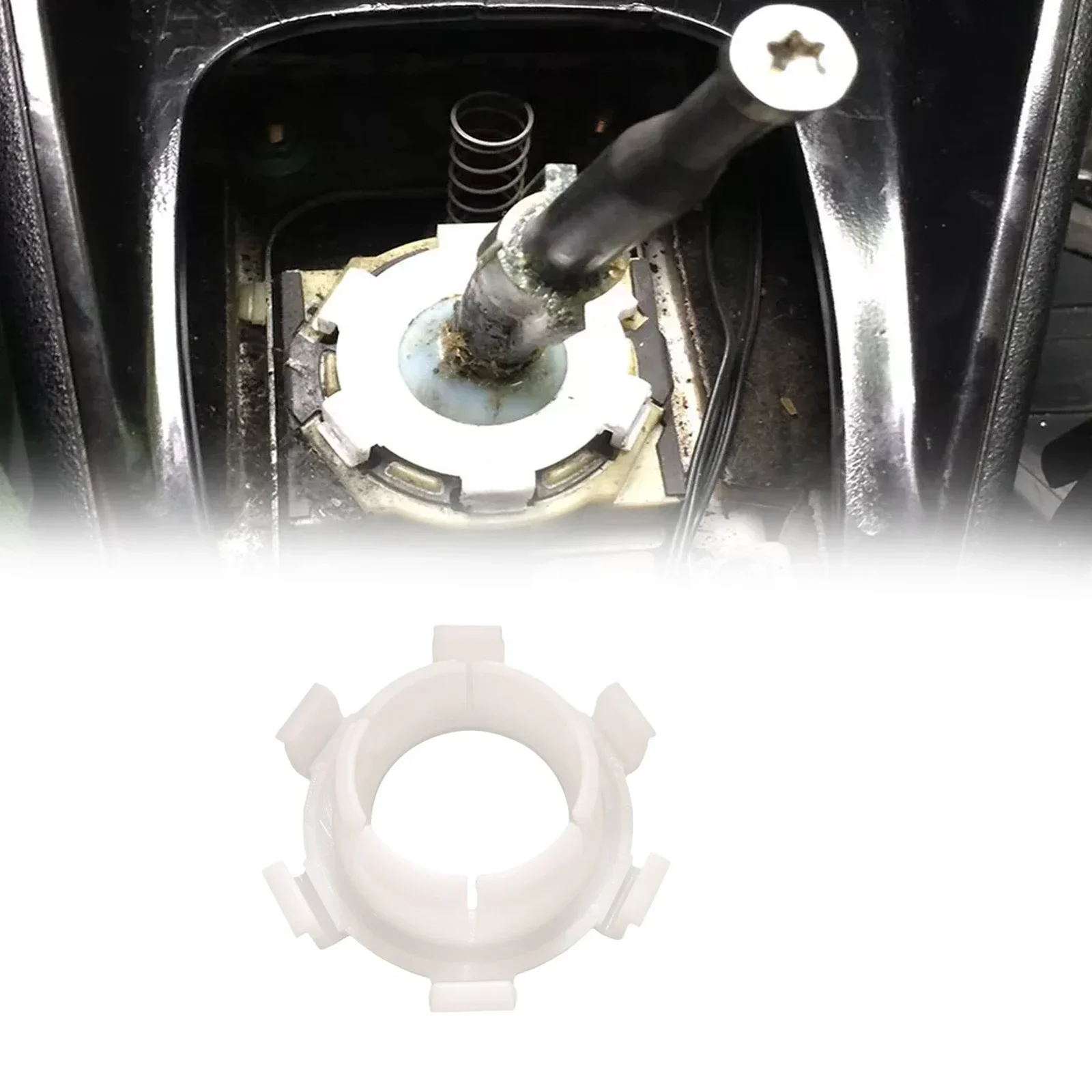 Reparación del zócalo de bola del casquillo de la varilla de la palanca de cambios 1J 0711251 Para asiento para Skoda plástico blanco buen
