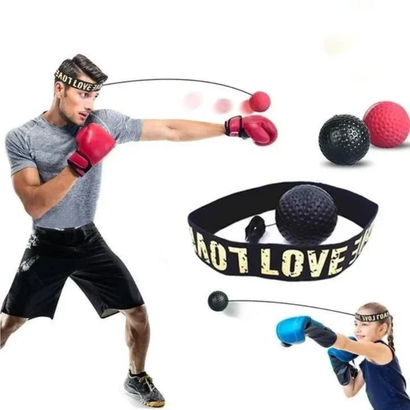 Boxing Reflex Ball HeadbandHand-Eye Coordination TrainingFighting Speed Boxing BallMixed Martial ArtsSports EquipmentAccessories