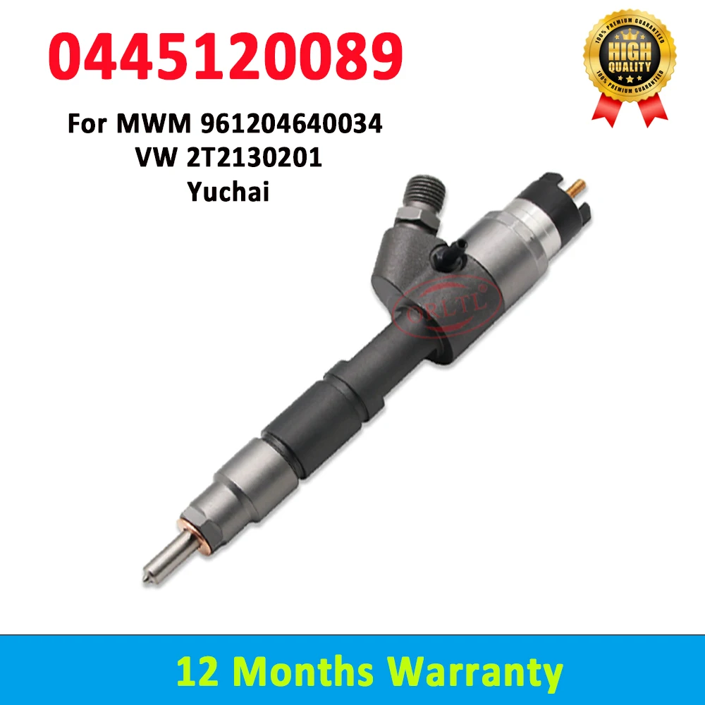 

ORLTL Common Rail Nozzle 0445120089 New 0 445 120 089 Diesel Fuel Injector 0445 120 089 For VW 2T2130201 MWM 961204640034