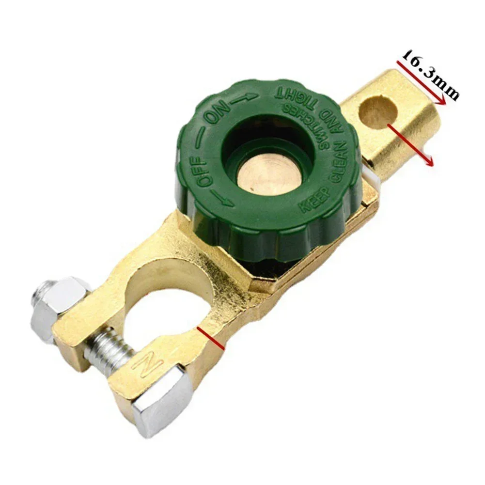 Heavy Duty Battery Disconnect Isolator Cut Off Switch Past op standaard negatieve terminal Auto-onderdelen Auto-accessoires 