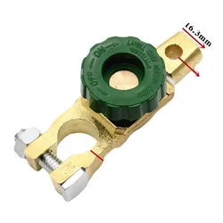 Heavy Duty Battery Disconnect Isolator Cut Off Switch Fits Standard Negative Terminal Auto Parts Car Accessories ﻿