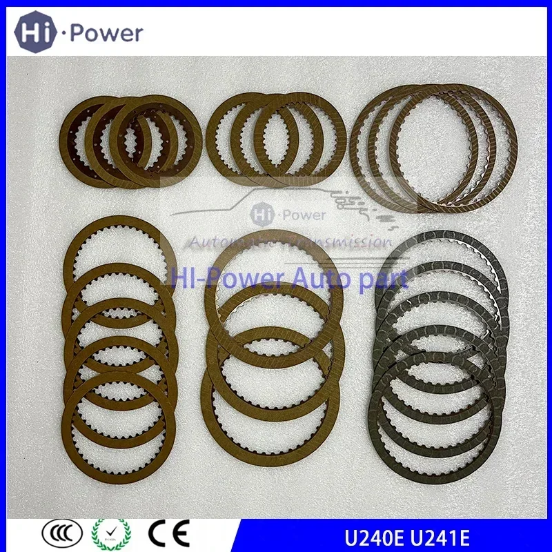 U240E U241E Automatic Transmission Friction Plate For TOYOTA CAMRY U240 Gearbox Clutch Pate Disc Kit