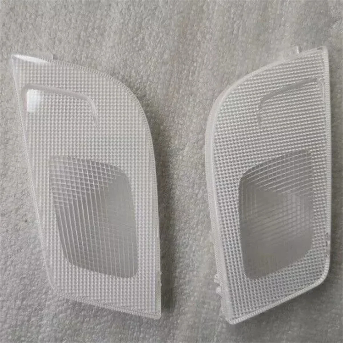 #914D 1Pair Car Overhead Roof Console Reading Light Lamp Lens for Kia Optima K5 928223R010 928233R010 (Transparent)