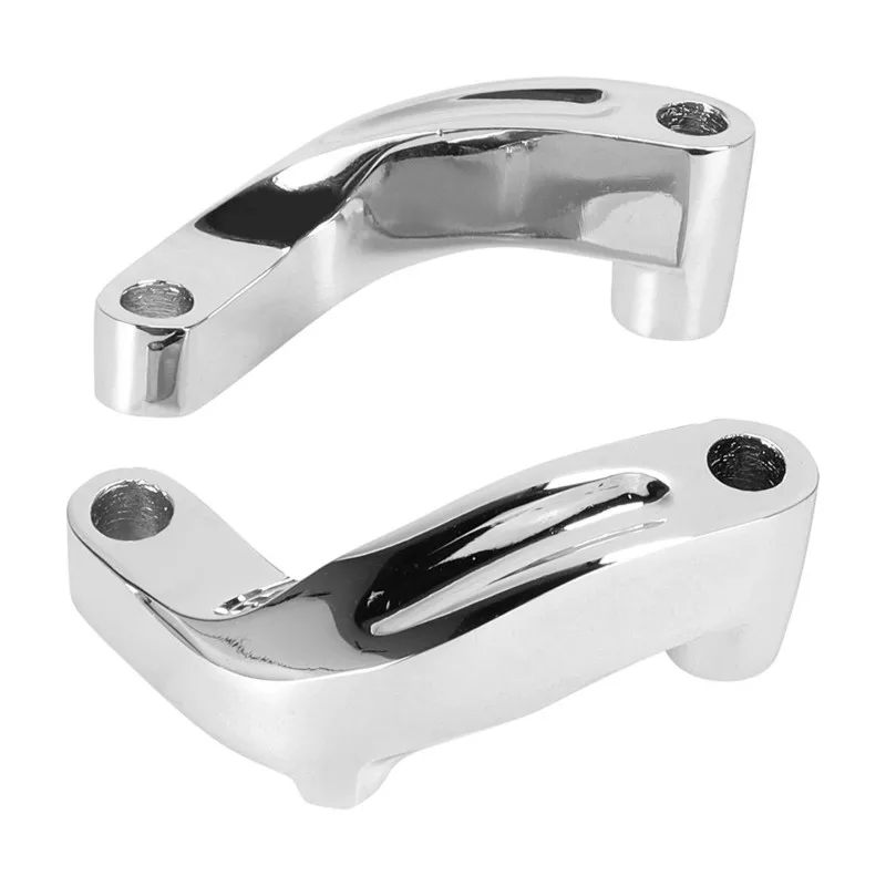 Super Sale Motorcycle Mirror Riser Relocation Extension Adapter Adaptor Kit Mirror Relocation Adapters for Harley 2006-2017