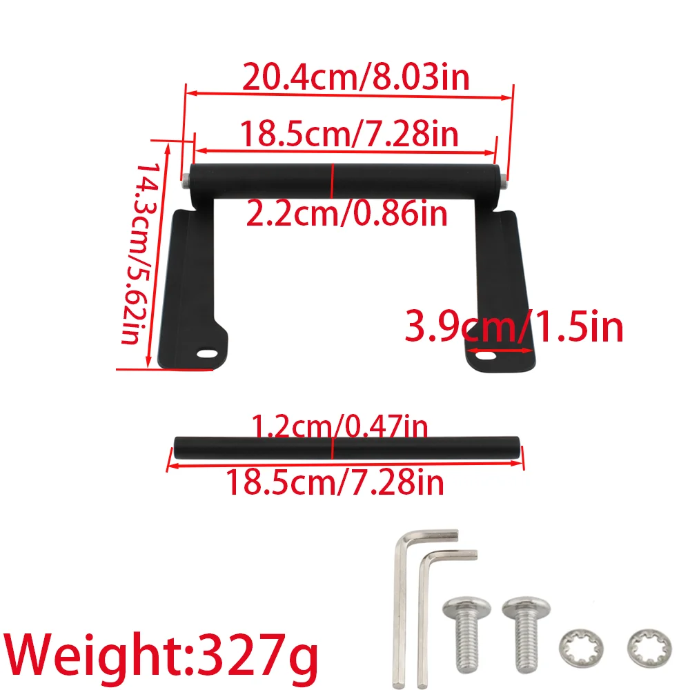 Motorcycle Navigation Phone Mount GPS Plate Bracket Stand Holder For SYM Joymax F 300 F300 JoymaxF300 2022 2023-2026 6
