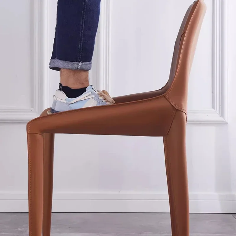 كراسي الطعام كراسي غرفة الطعام الأثاث مجموعة طاولة جلدية غرفة المعيشة المنزل مضمد كرسي البلاستيك الاسترخاء المخملية مقهى الألعاب