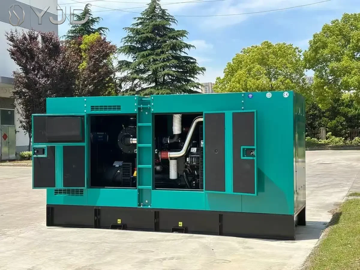 Good Quality USA Brand DCEC New Silent Diesel Generator 100kw 125kva Auto Start Open Frame Generator Set Cheap Price