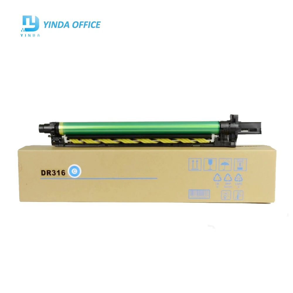 

1PC 100000 Pages CMYK DR316 Color Drum Assembly For Konica Minolta Bizhub C250i C300i C360i C7130i Copier Drum Unit