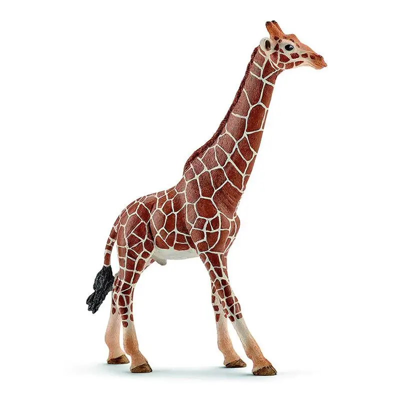1PC 6.7inch/17cm Female Africa Giraffe Wild Life Figurines Toy PVC Model Action Figures Collection Toys For Kids Gift 14750