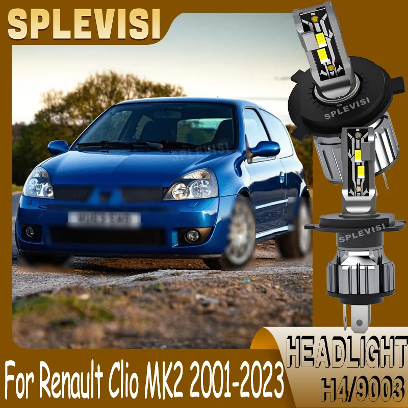 

Stable Performance 75W/Bulb h4 LED Headlight For Renault Clio MK2 2001-2023 2002 2003 2004 2005 2006 2007 2008 2009 2010 2011