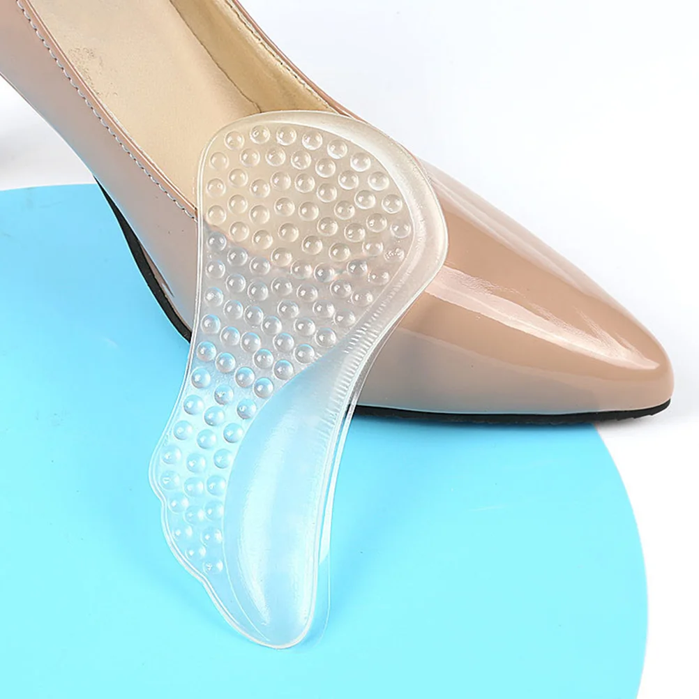 

Foot Arch Support Insoles Invisible Orthotic High Heel Sole Cushion Forefoot Mat For Sandals Boots Slippers Wear-Resistant