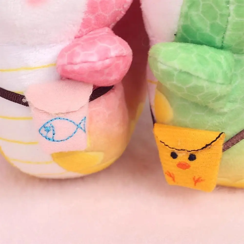 New Pink Green Chinese Zodiac Snake New Year Cartoon Snake Bag Ornaments Soft Keychain Pendant Gift
