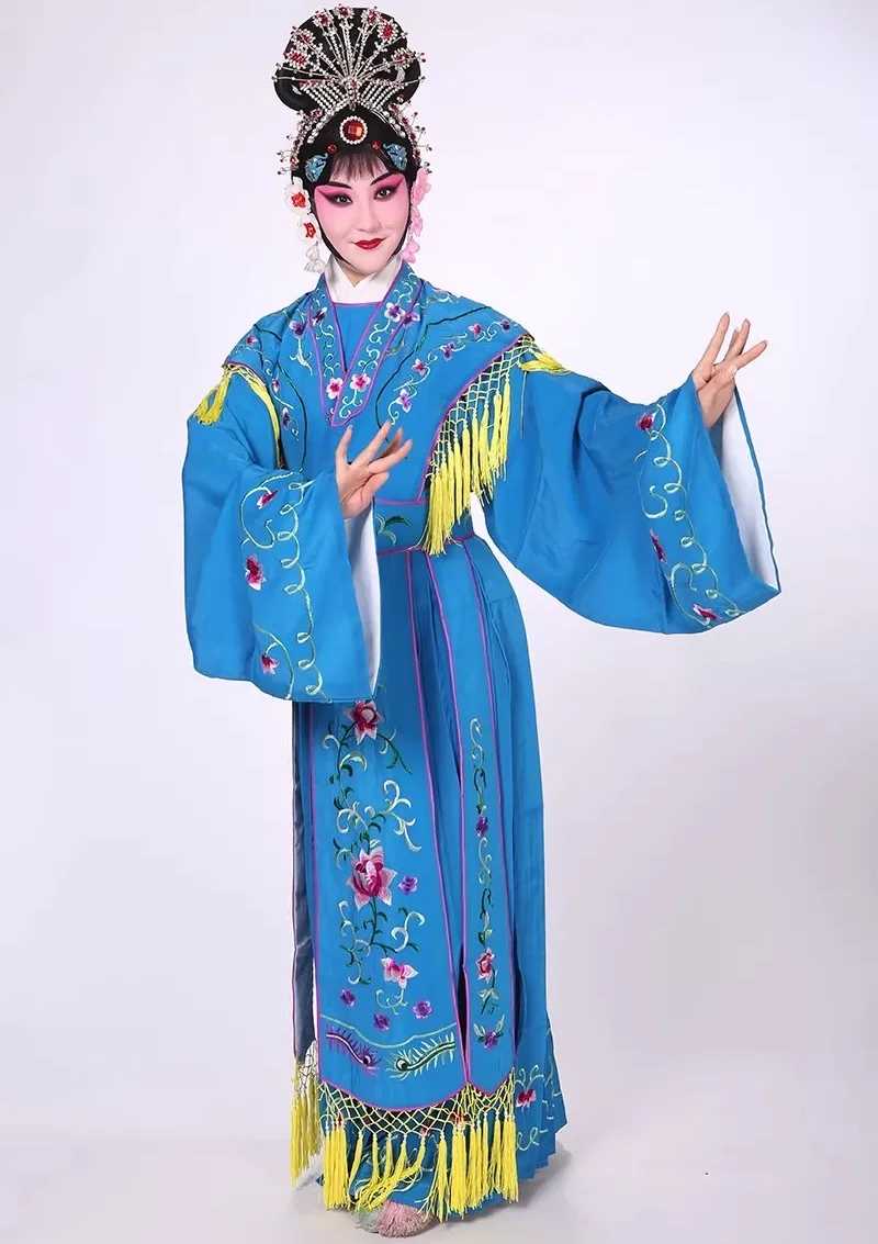 Chinese Operas Stage Costume Female Official Beijing Opera Stageperformance Outfit Hua Dan Seven Fairy Miss Dance Dress CT054