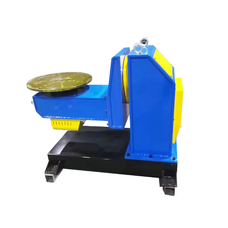 L-type Positioner, Welding Positioner, Automatic Flipping Heavy-duty Lifting Horizontal Rotating Table, Dual Axis Positioner