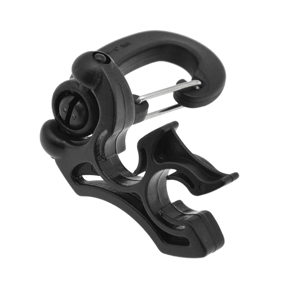 حامل خرطوم منظم BCD للغوص مع مشبك ، بدلة لخراطيم الضغط المنخفض والعالي ، مقاييس الغطس ، 2 ~ #5